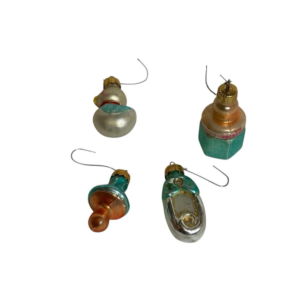 Hobby Lobby Glass Christmas Ornaments Baby Boy Newborn Baby Shower Decor